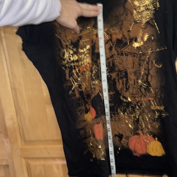 Awesome shirt size LG12–14 black, gold orange awesome design comfy 100% cotton - Picture 11 of 14